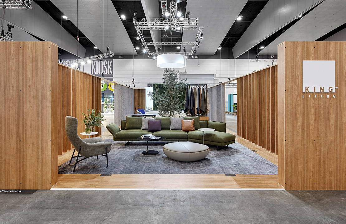 King Living at DENFAIR 2018 King Living