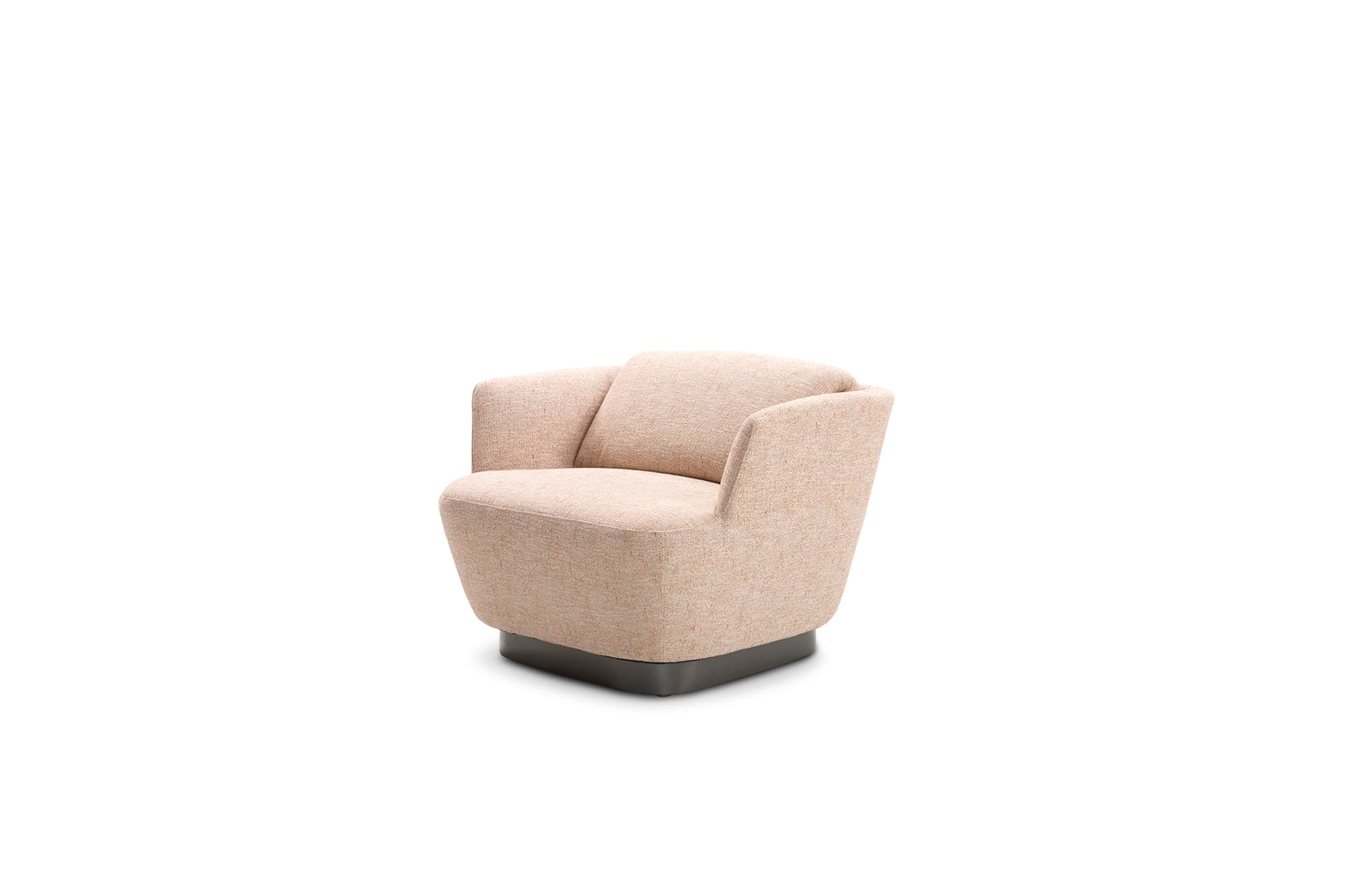King Fleur swivel armchair folding headrest King Living