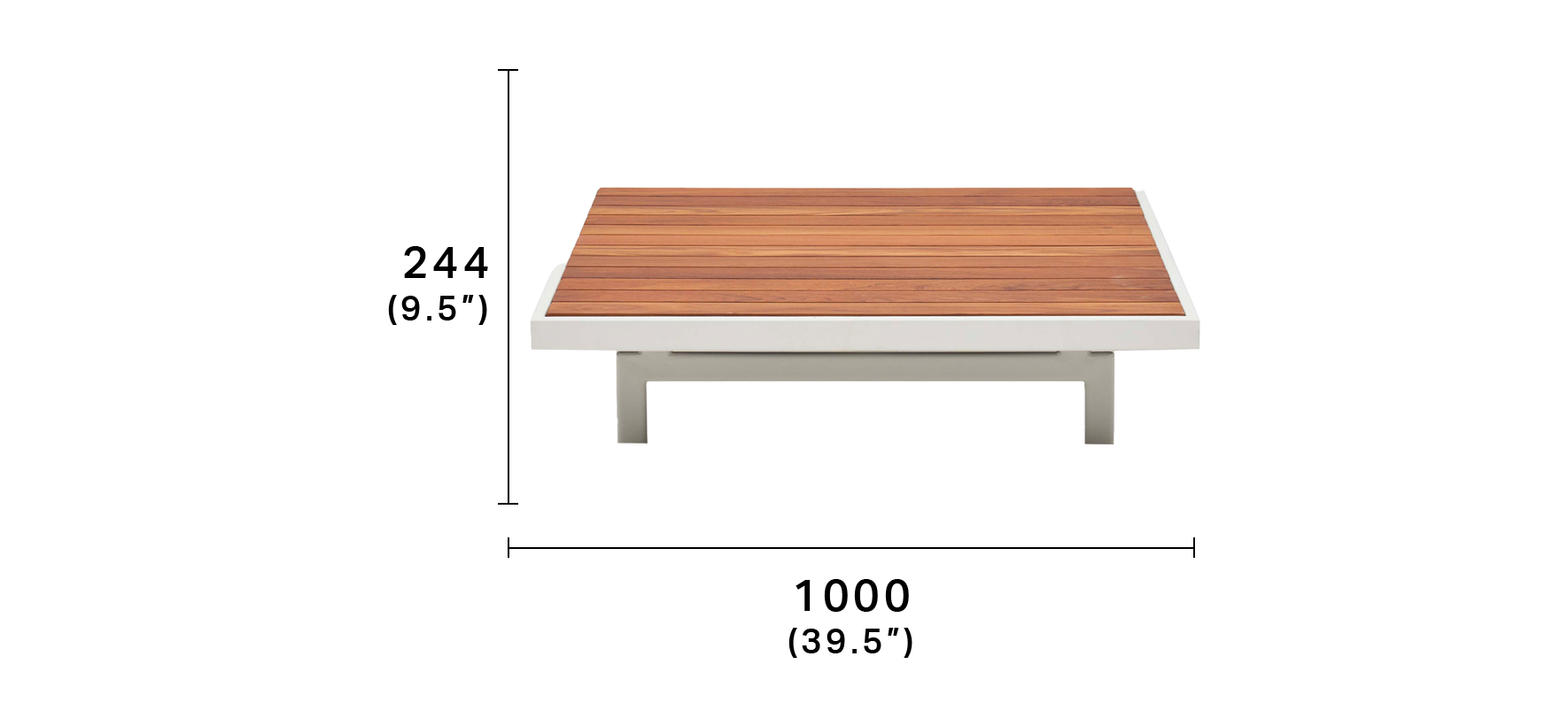 Plateau Outdoor Sofa King Living King Living